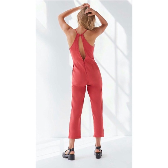 Urban Outfitter Red Jumpsuit - Picture 2 of 8